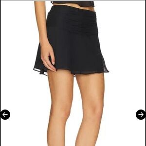 NIA Cassia Skirt in Black size small NWT